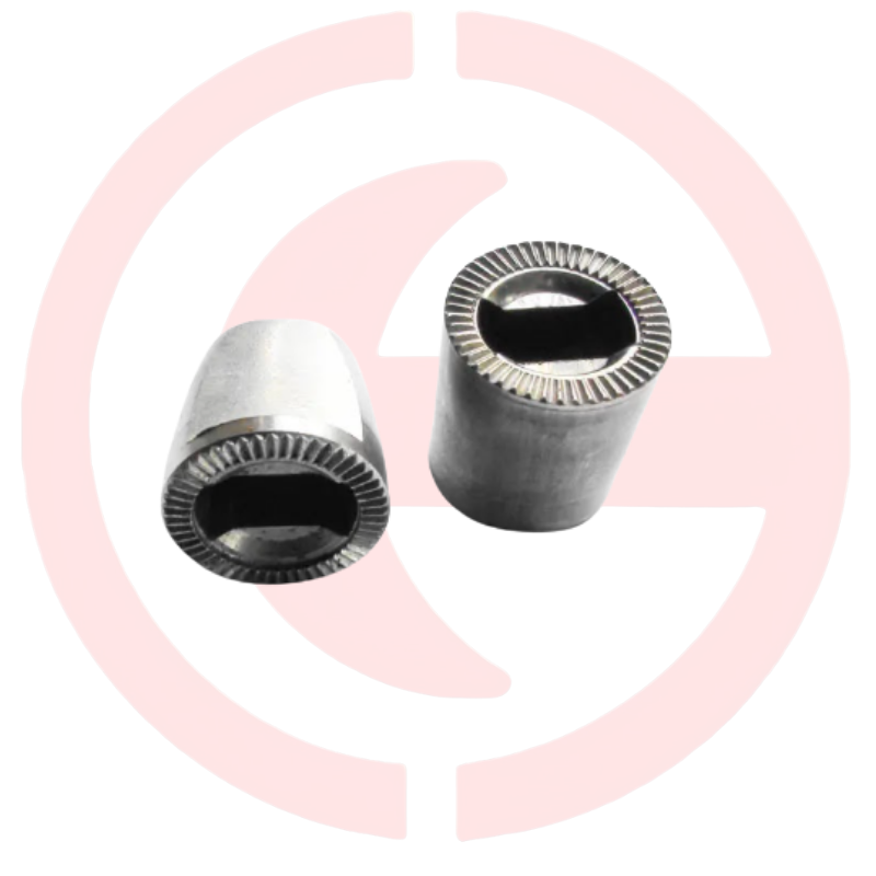 鋸齒邊滾花鉚螺母